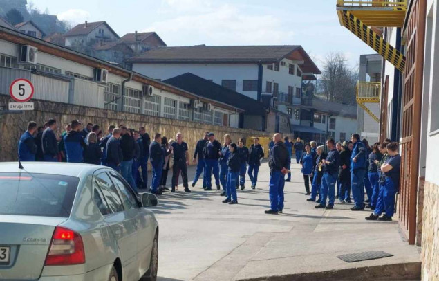 Radnici kompanije Emka u Goraždu izrazili nezadovoljstvo uslovima rada