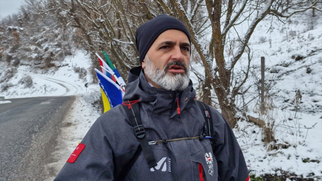 Enver Beganović pješači oko 6.600 km: Iz Austrije krenuo na hadž u Meku