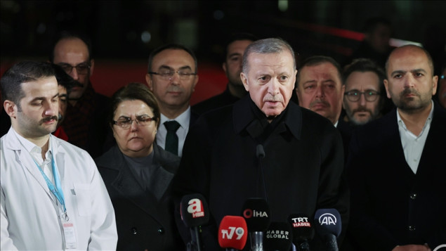 Erdogan: Broj poginulih u zemljotresima u Turskoj povećan na 16.546