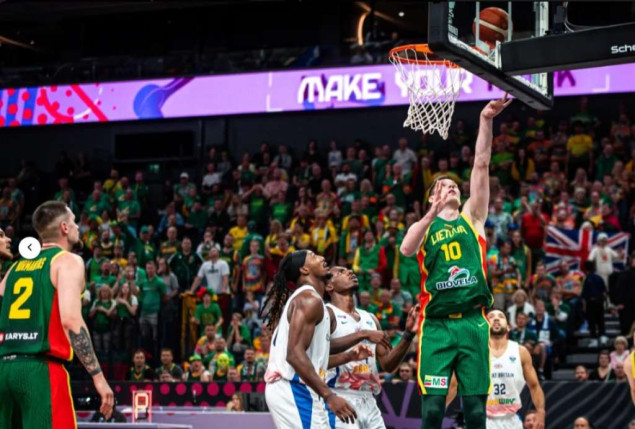 Počeo Eurobasket, Litvanija u uvodnom meču pobijedila Veliku Britaniju