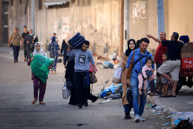 Izraelska vojska naredila Palestincima da idu prema jugu