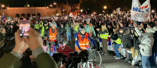 Tura do Strazbura: Studenti u Minhenu dočekani s entuzijazmom