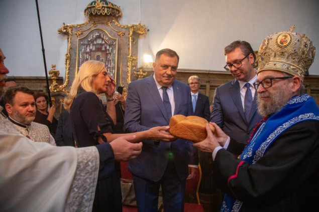 Dodik s Vučićem: Borit ću se sve dok Schmidt ne ode