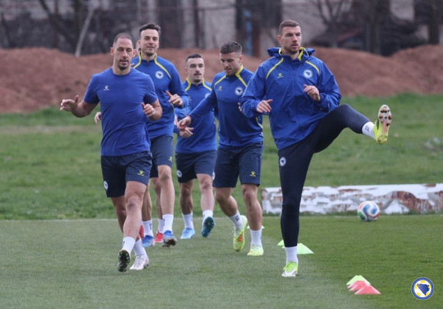 Pripreme za Vels: Zmajevi trenirali u Butmiru