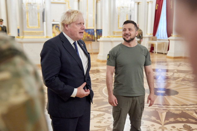 Boris Johnson posjetio Kijev na Dan nezavisnosti Ukrajine
