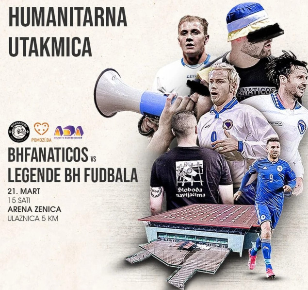 Humanitarna utakmica u Zenici: Početni udarac izvest će Hana Pašanbegović, djevojčica koja je šest puta pobijedila rak