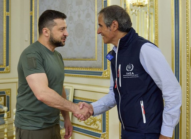 Zelenski se sastao sa misijom IAEA u Kijevu