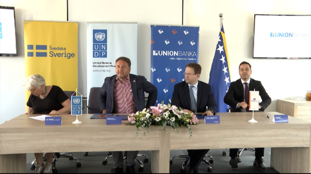 Union banka i UNDP potpisali sporazum o promicanju energetske efikasnosti