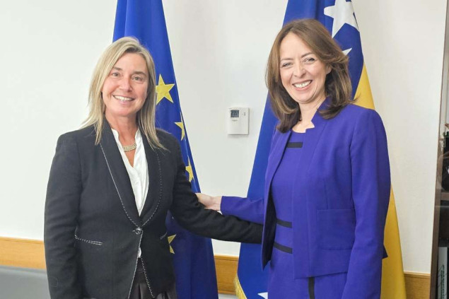 Federica Mogherini posjetila BiH: Podrška europskom obrazovnom putu i međunarodnoj suradnji