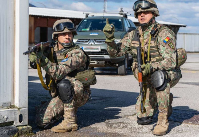 Vojnici iz rezervnog sastava EUFOR-a završili vježbe u bazi Butmir