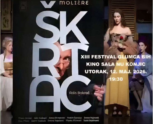 Festival glumaca: Veliki interes publike za predstavu 'Škrtac' Pozorišta mladih Sarajevo