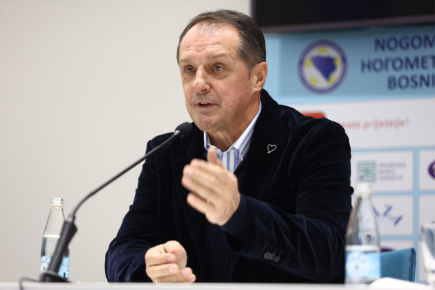 Kompletiran stručni štab fudbalske reprezentacije BiH