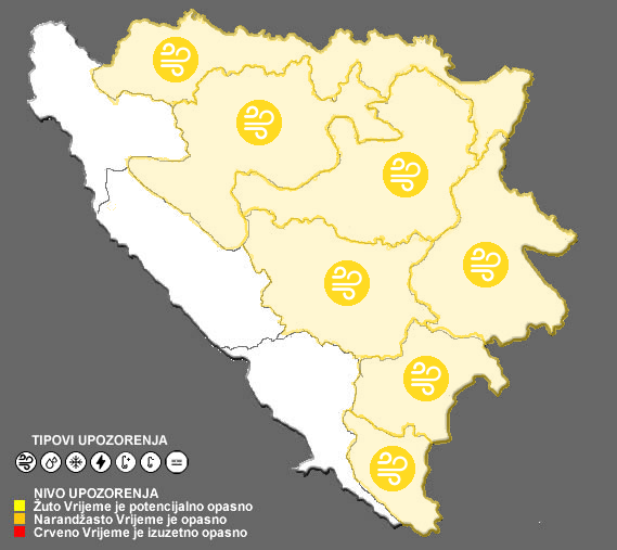 Do petka nestabilno vrijeme, od 15. do 25. juna duži sunčani periodi