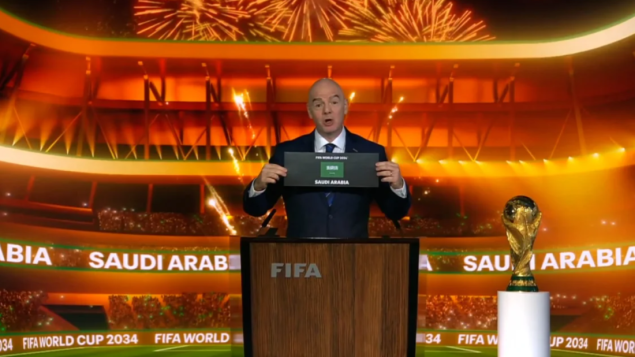 Saudijska Arabija domaćin Svjetskog prvenstva u fudbalu 2034.