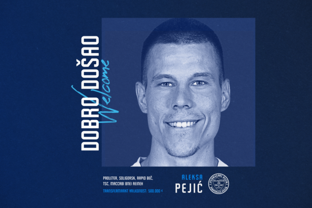 Pojačanje u veznom redu: Aleksa Pejić novi fudbaler Željezničara