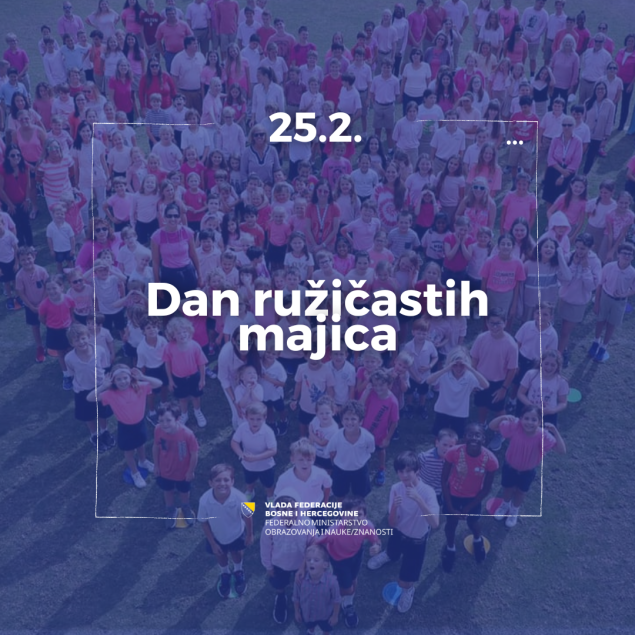 Dan ružičastih majica: FMON/Z nastavlja sistemsku podršku sigurnim školama