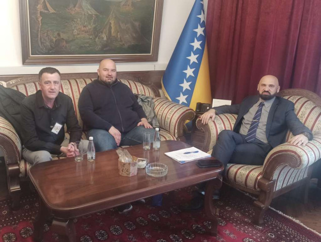 Isak primio delegaciju Udruženja veterana policije za specijalne namjene 'Lasta'