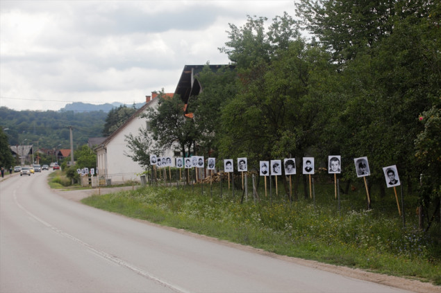 Na putu ka Memorijalnom centru fotografije poginulih pripadnika VRS-a