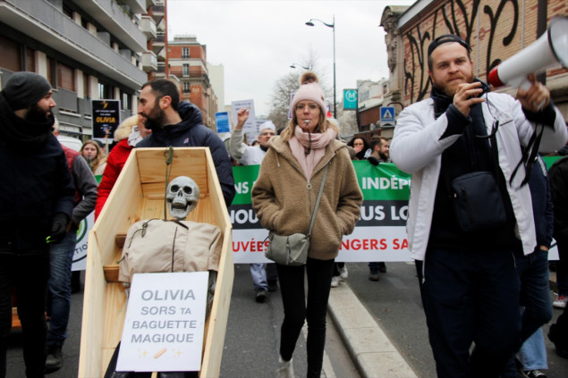 Francuski pekari protestirali u centru Pariza, traže ograničenje rasta cijena energije