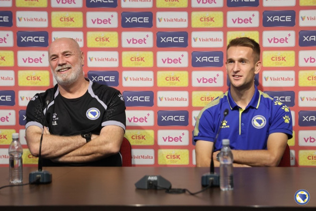 Barbarez i Memić pred Maltu: Prijateljski meč, ali s ozbiljnim pristupom