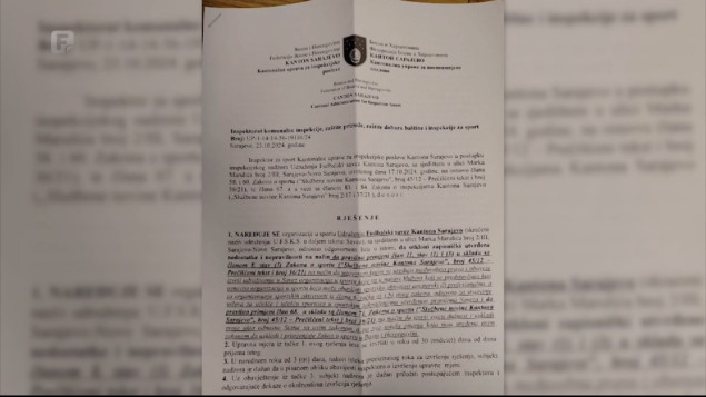Inspektorat za sport Uprave za inspekcijske poslove KS: U Udruženju Fudbalski savez KS brojne su nepravilnosti i nedostaci