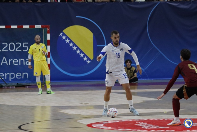Futsaleri BiH poraženi na gostovanju u Belgiji
