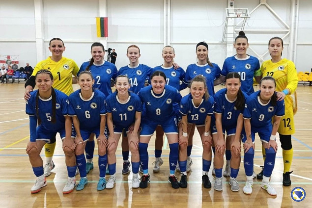 Ženska futsal reprezentacija Bosne i Hercegovine remizirala protiv Engleske