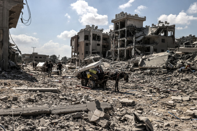 Povlačenjem izraelske vojske sa Deir el-Balaha otkriveni razmjeri razaranja