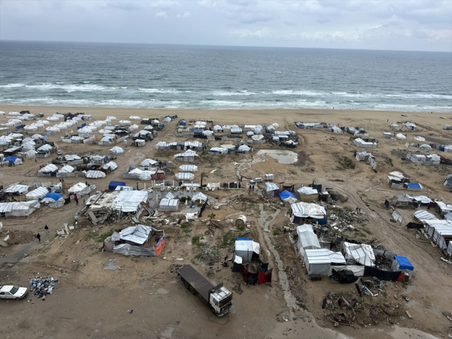 Jaki vjetrovi i obilne kiše pogađaju Gazu - Život raseljenika dodatno otežan