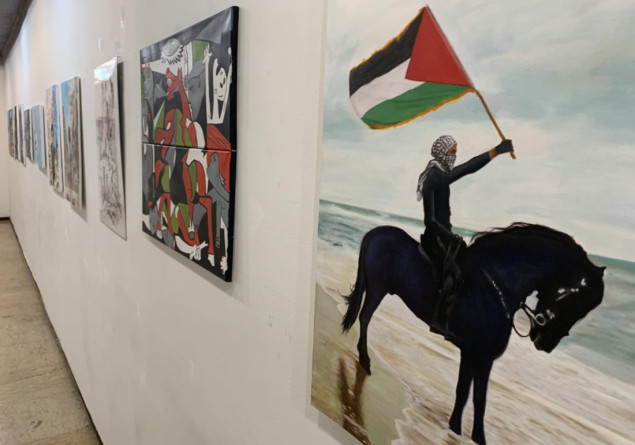 U Galeriji JU BKC TK postavljena izložba “Guernica – Gaza”
