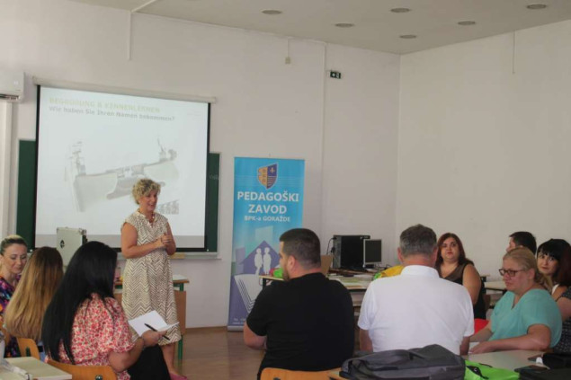 Pedagoški zavod BPK Goražde I Goethe institut BiH organizirali edukaciju za nastavnike
