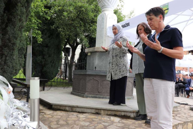 U Goraždu obilježen Dan sjećanja na ubijene civile u naselju Lozje