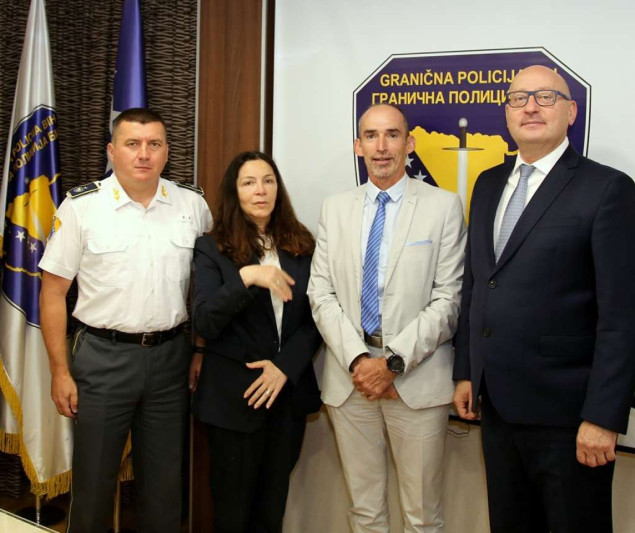 Graničnu policiju BiH posjetili Gangloff i Maurell iz francuskog Veleposlanstva