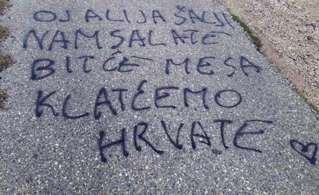 Marić: Policija provodi mjere i radnje vezane za grafite u Vrapćićima