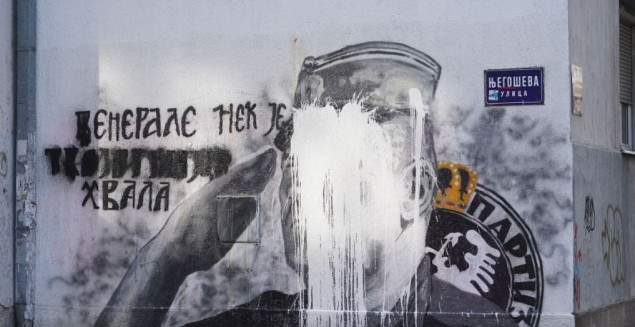 Srbija: Zahtjevi za uklanjanje grafita posvećenih ratnom zločincu Ratku Mladiću