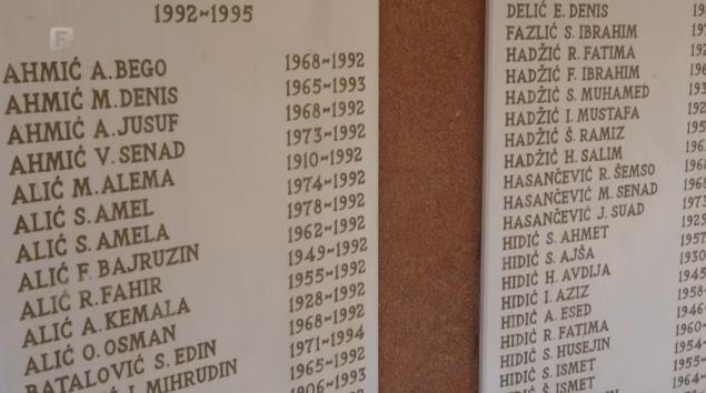 Obilježena 34. godišnjica stradanja civila u Grapskoj kod Doboja