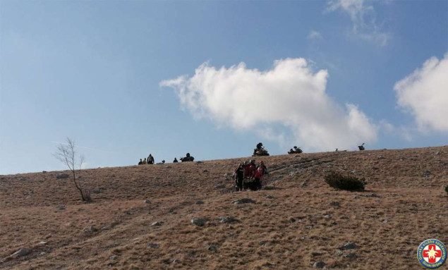 GSS-ovci spašavali mladića nakon pada s motora na Čibulji