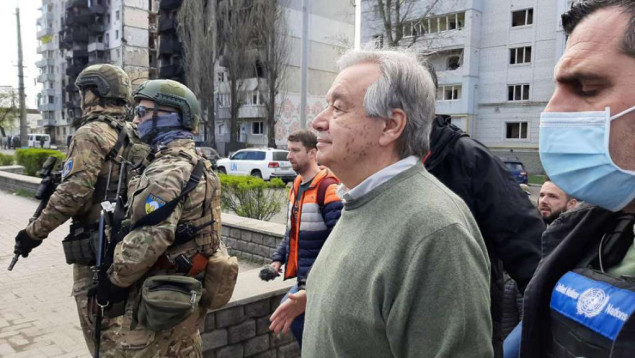 Guterres: Pucanje brane 'još jedna razorna posljedica ruske invazije'