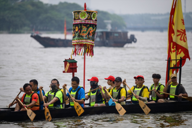 Stara tradicija posjeta zmajevim čamcima se nastavlja u Guangzhou