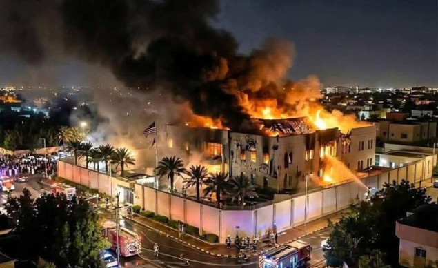 Iranski dronovi pogodili ambasadu SAD-a u Rijadu