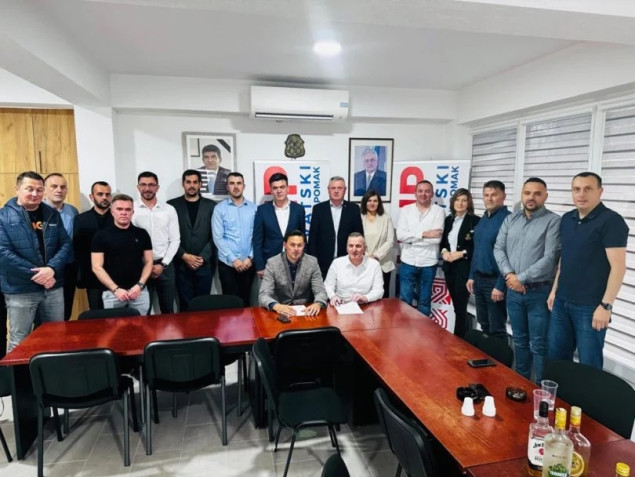 Potpisan koalicioni sporazum između HDZ-a 1990 i Hrvatskog narodnog pomaka