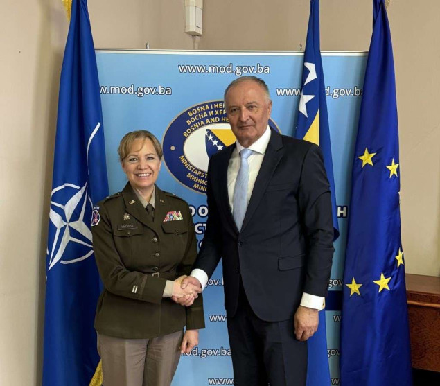 McGahа u posjeti MOBiH: Saradnja BiH sa NATO-om sve jača