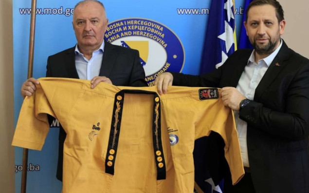 Helez i Šarić o jačanju sportskih kapaciteta u Oružanim snagama BiH