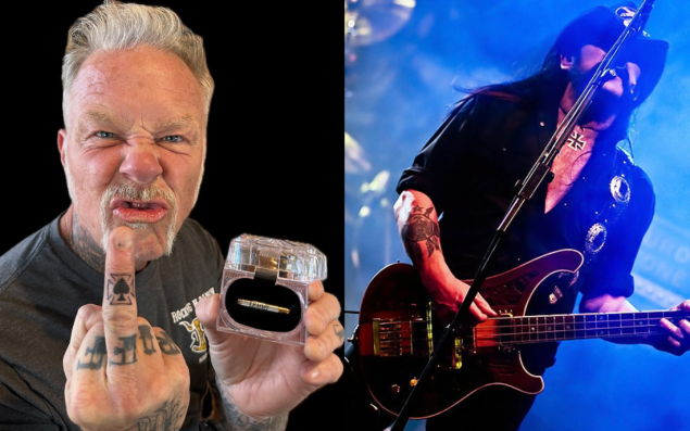 Frontmen Metallice u tetovaži koristio pepeo Lemmyja Kilmistera