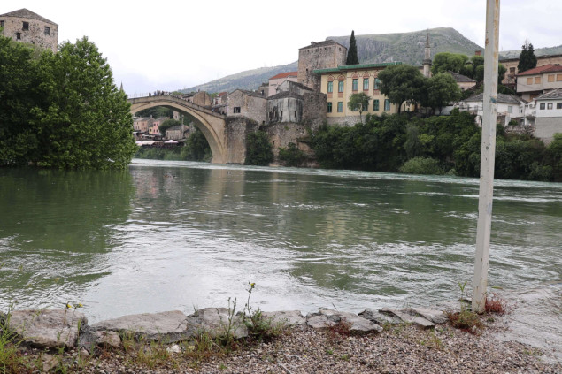 Na području HNK vodostaji rijeka su povišeni, nema opasnosti od plavljenja objekata