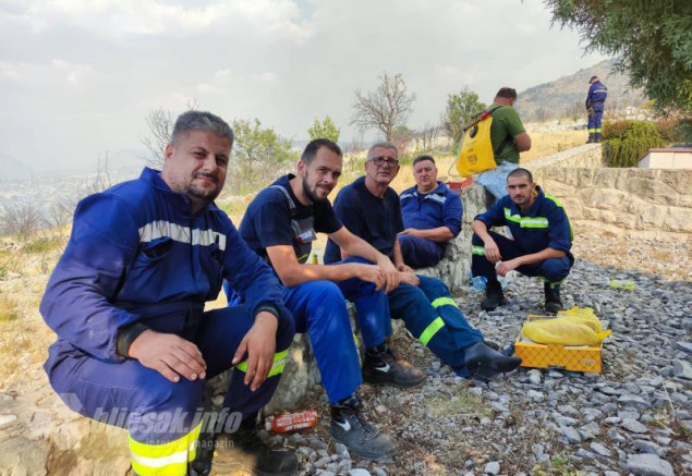 Kiša pogasila požare u HNK-u