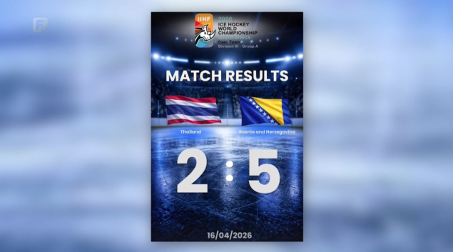 Hokejaši BiH savladali Tajland i upisali treću pobjedu