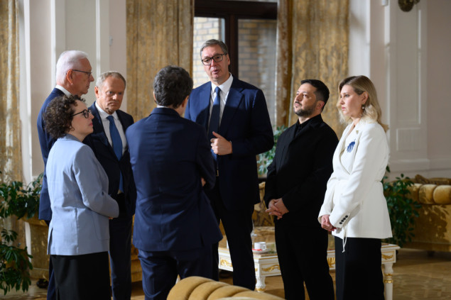 Zelenski se sastao s Vučićem: Razgovarali o evropskim integracijama i ruskim napadima