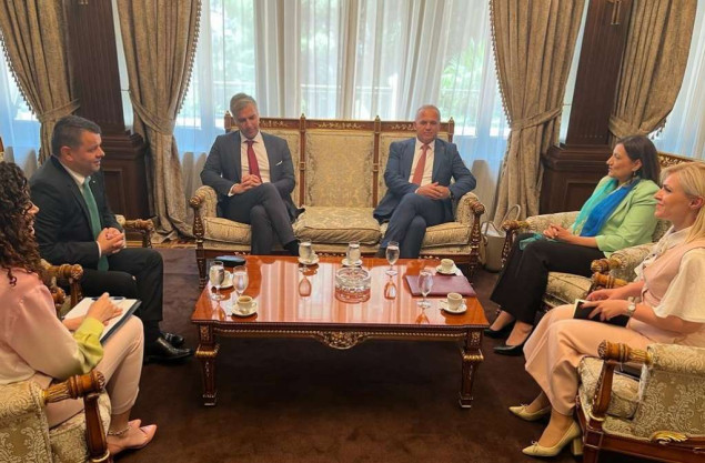 Hurtić sa ministricom rada i socijalne politike Sjeverne Makedonije Jovanom Trenčevskom