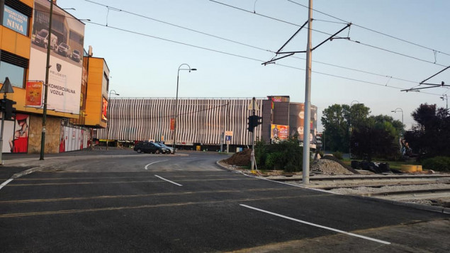 Pušten u promet kružni tok na Ilidži, od ponoći postavljanje pruge kod RTV Doma